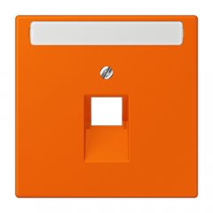 Virsma IAE/UAE-datu rozetei 1 x 8-polig, marķējams, termoplasts lakots, Serie LS, oranža