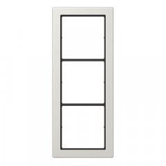 Rāmītis 3-vietīgs, FLAT DESIGN, gaiši pelēks