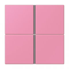 Taustiņs 4-viet, F40, Serie LS, rose vif