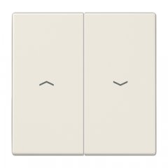 Taustiņs 2-viet žalūziju slēdzim, ar virzienrādītāju, duroplasts, Serie LS, ziloņkaula