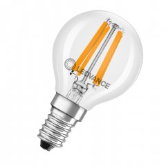 Spuldze LED CLASSIC P DIM CRI97 S 4.2W 927 FIL CL E14