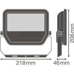Prožektors/akcenta prožektors FLOODLIGHT 50 W 3000 K SYM 100 WT