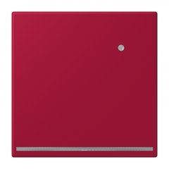 LED-dežūrgaisma ar integrētu spilgtuma sensoru, Thermoplast lackiert, Serie LS, rouge carmin