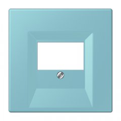 Vāks montāžas kārbai, termoplasts lakots, Serie LS, céruléen moyen