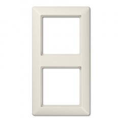 Rāmītis 2-vietīgs, vertikālā un horizontālā montāža, termoplasts, AS 500, ziloņkaula