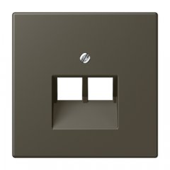 Virsma IAE/UAE-datu rozetei 2 x 8-polig, termoplasts lakots, Serie LS, ombre naturelle 31