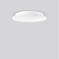 Gaismeklis FLAT SLIM disc, 25...41 W, 2450...4000 lm, 830, 840, white, smart+free Ceiling and wall luminaires, D 480 H 75, Opal glass