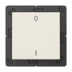 EnOcean slēdzis-raidītājs kanālu skaits 2, simboli 0 I, Serie AS, ziloņkaula