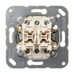 Tasteris dubults ar pārsl. kont. (NO+NC) meh. JUNG