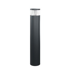 LED bollard light made from high-quality aluminium with lotus effect