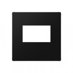 Virsma USB kontaktligzdai, Serie A, grafīta melns matēts