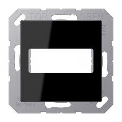 Virsma DSUB 9 spraudsavienotājam, 9-/15-polig, Serie A, melns