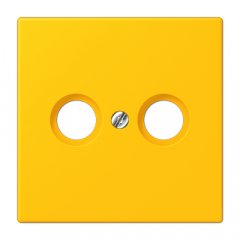 Virsma TV rozetei, termoplasts lakots, Serie LS, le jaune vif