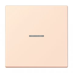 Taustiņs KNX slēdzim ar indikācijas logu 1-viet, Serie LS, orange pâle