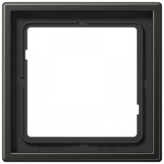 Rāmītis 1-vietīgs, vertikālā un horizontālā montāža, lakots alumīnijs, LS 990, antracīts