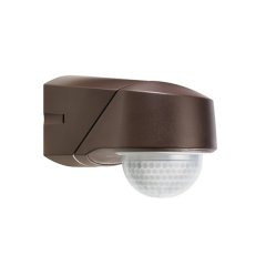 130° motion detector with 360° anti-creep protection, brown, can be remotely controlled