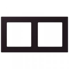 Rāmītis 2-vietīgs, LS ZERO, noir d'ivoire