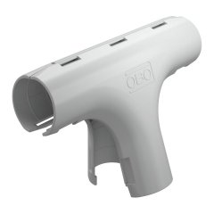 Quick Pipe T veida elements M25, PP, gaiši pelēks, 7035