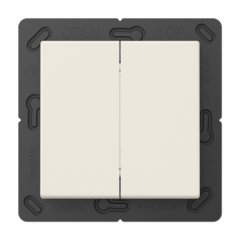 Bezvadu sienas raidītājs Bluetooth Low Energy kanālu skaits 4, Serie AS, ziloņkaula