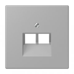 Virsma IAE/UAE-datu rozetei 2 x 8-polig, termoplasts lakots, Serie LS, gris moyen