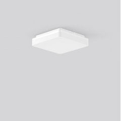 Gaismeklis HB 506, 15 W, 1350 lm, 830, 840, white, on/off Ceiling and wall luminaires, L 210 B 210 H 53, Plastic (PC) opal