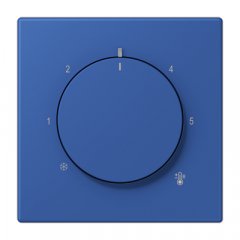 Centrālplate termostatam, termoplasts lakots, Serie LS, bleu outremer 59