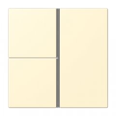 Taustiņs 3-viet, F40, Serie LS, blanc