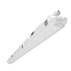 LED Moisture-proof lights with certified ON/OFF drivers, security lighting function, long-lasting LiFePO4 battery and ENEC test symbol