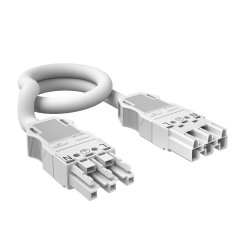 Savienojuma kabelis 3x2,5mm², WINSTA 1000x27x15, PA, balts VL-WIN 3P2.5 1W