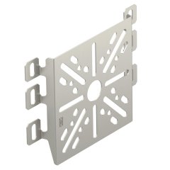 Montāžas plaksne universāla 170x120, V2A, 1.4301, 2B
