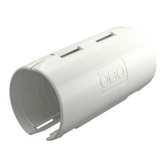 Quick pipe savienojuma mufta M32, PP, dzidri balts, 9010