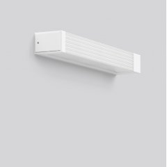 Gaismeklis R40, white, on/off Linear light fittings, L 500 B 55 H 80, Opal glass