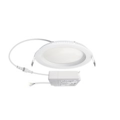 LED downlight for installation in ceiling/wall cuts with 165 mm 9W 4K incl. std driver DALI SwitchDIM