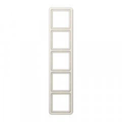 Rāmītis 5-vietīgs, vertikālā un horizontālā montāža, duroplasts, CD 500, ziloņkaula