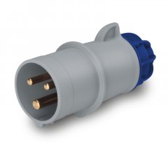 Spēka kontaktdakša XENIA PLUG 2P+E 16A  IP44