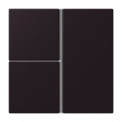 Taustiņs 3-viet, F40, Serie LS, noir d'ivoire