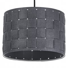 Decor Felt Weaving Pendant 280 mm E27 Dark Gray