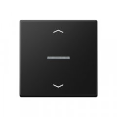 JUNG HOME taustiņš 1-viet, ar bultiņu simboliem<br />
, termoplasts krāsots, Serie A, grafītmelns matēts