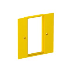 Montāžas adapteris 2x Modul 45 95x95mm, PA, dzeltens, 6000 VH-P5