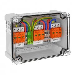 Pārsprieguma aizsardzība PVG-BC 900K  111 3x1 PV rindas uz 3 WR-MPP
