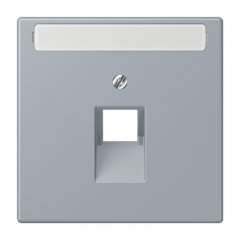 Virsma IAE/UAE-datu rozetei 1 x 8-polig, marķējams, termoplasts lakots, Serie LS, gris clair 59