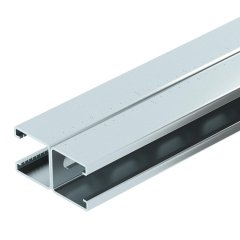 Profilēta sliede perf., šlices platums 22 mm 3000x41x82, St, FS