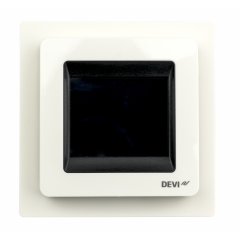 Termostats DEVIreg™ Touch, +5...+45°C, grīdas +telpas sensors, 16A, ELKO Balta krāsa