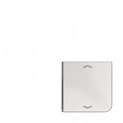 Taustiņs slēdzim 4-viet, 1+4, ar virzienrādītāju, F40, Serie CD, gaiši pelēks