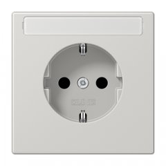 Kontaktligzda SCHUKO, 16 A 250 V ~, marķējams, duroplasts, Serie LS, gaiši pelēks