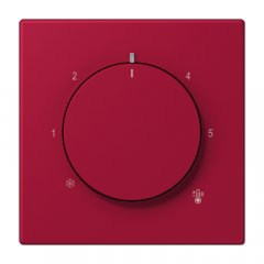 Centrālplate termostatam, termoplasts lakots, Serie LS, rouge carmin