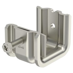 Sijas stiprinājums pastiprināts 20-40mm, V2A, 1.4301, 2B