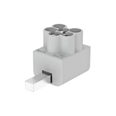 Savienojuma spaile 3x16mm² 16mm², gaiši pelēks, 7035 AS 3x16