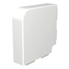 Plakana stūra vāks 60x210mm, PVC, gaiši pelēks, 7035