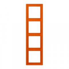 Rāmītis 4-vietīgs, LE CORBUSIER, oranžs vif